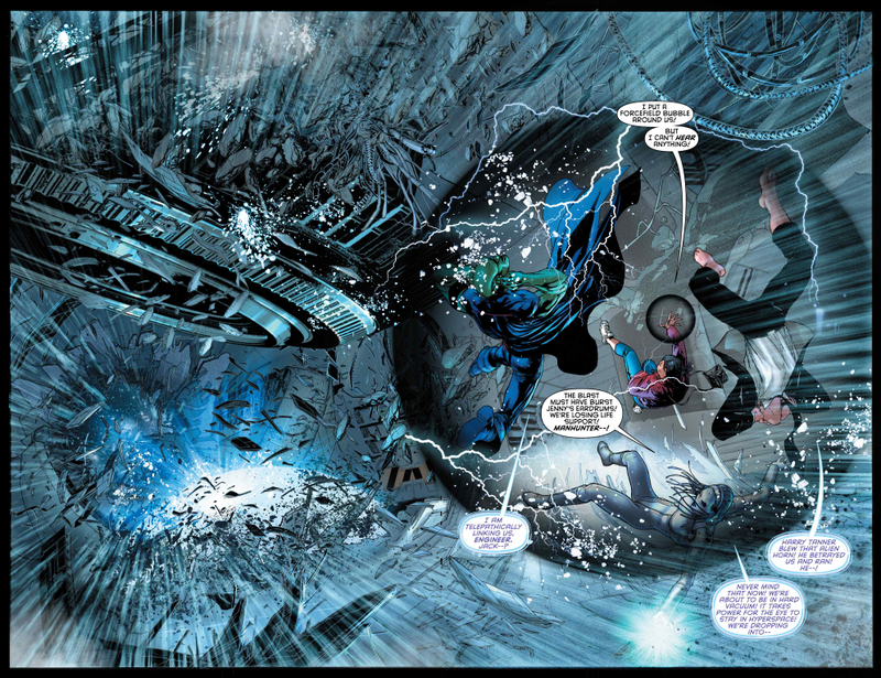 Illustration for article titled Martian Manhunter gets a psychic headache in this sneak peek of DC Comics' Stormwatch
